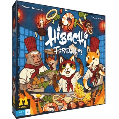 Matagot Настолна игра Hibachi: Fired Up! - Семейна (MATHIB005540)