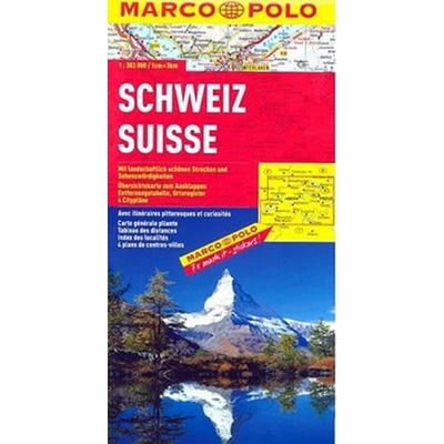 Švýcarsko mapa 1:303t. MP