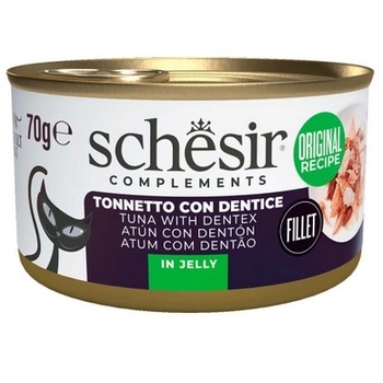 Schesir Complete Tuna with Dentex in Jelly риба тон и зубан в желе 70gr