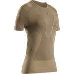 X-Bionic Дамска тениска X-Bionic Women's Xceed Run Perform Shirt Running shirt - Sand (916-5445-0113)