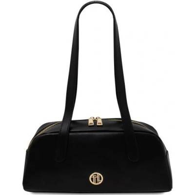 Tuscany Leather Kožená kabelka na rameno Eclaire čierna 2581 1 2