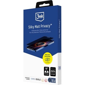 3mk Protection Samsung S25 Edge 3MK SILKY MATT PRIVACY защитно фолио за екран, матово, антиотблясъци, полупрозрачно GP-174184 (GP-174184)