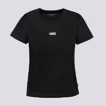 Vans Тениска Basic Mini Ss дамски Дрехи Тениски VN000JDQBLK Черен S (VN000JDQBLK)