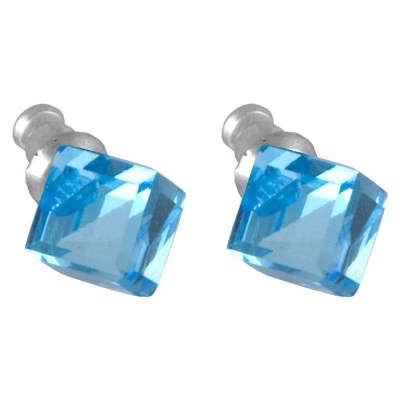 JSB Swarovski Elements kostka 713887 aqua modrá