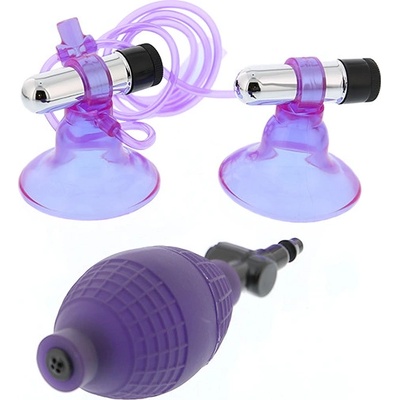 Seven Creations Vibrátory na bradavky Hi-Beam Vibrating Nipple Pumps