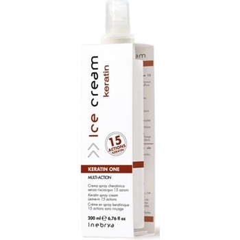 Inebrya Keratin keratínový sprej 15 v 1 (Keratin Spray Cream Leave-in 15 Actions) 200 ml