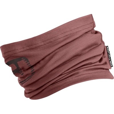 Ortovox 120 Cool Tec Logo Neckwarmer Chestnut