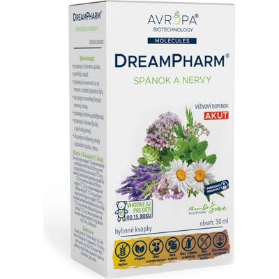 Avropa DreamPharm bylinné kvapky 50 ml