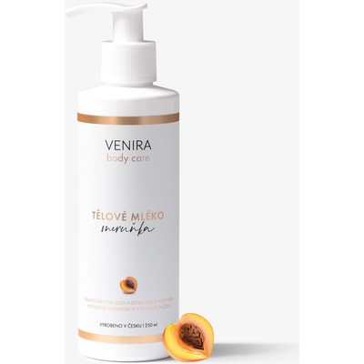 Venira Telové mlieko s kolagénom marhuľa 250 ml
