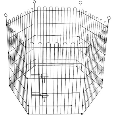 ABC-ZOO Оградка Dog Park Black Lux 6-ъгъл, S - 61 x 61 см