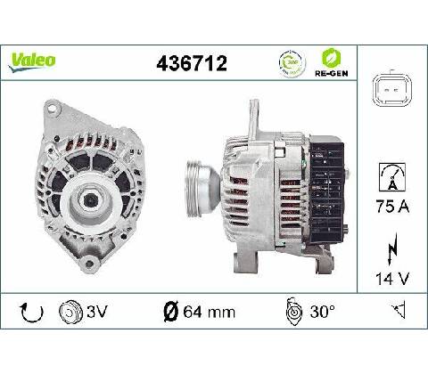 generátor VALEO 436712
