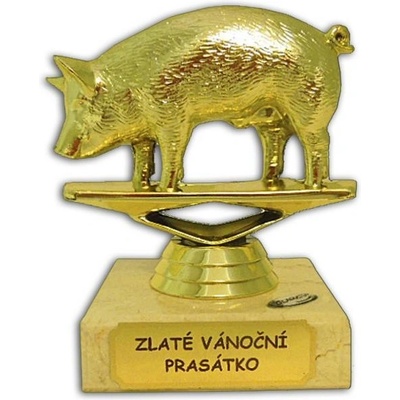 F1270 Vánoční zlaté prasátko