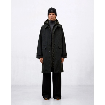 Ecoalf Hyden Coat Woman dark beetle