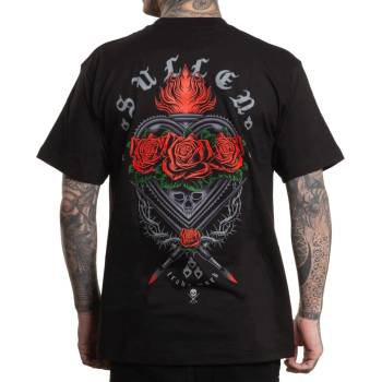 SULLEN мъжка тениска sullen - sacred roses - scm7214_bk