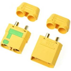 Revtec Позлатен конектор XT-90S Anti Spark (1 чифт)