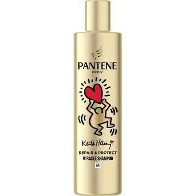 Pantene Pro-V Шампоан за коса Keith Haring Repair & Protect, 250 ml
