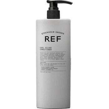 Ref Stockholm Cool Silver Без сулфати Балсам за коса Неутрализиращи топли тонове 750 ml