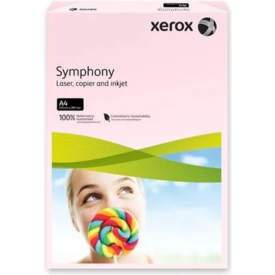 Xerox Symphony A4 80g пастелно розова копирна хартия 003R93970 (003R93970)