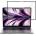 Spigen Протектор за лаптоп Apple MacBook Air 13 M2 (2022), Spigen GLAS. tR, черен/прозрачно (AGL05504)