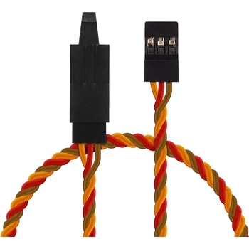 Kavan Prodlužovací kabel kroucený 90cm JR s pojistkou PVC