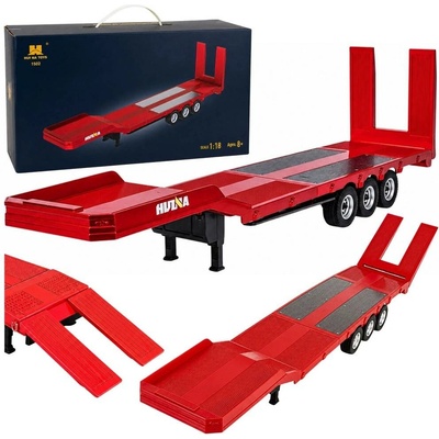 Nízko ložený návěs pro Huina Scania 770S červená 1:18