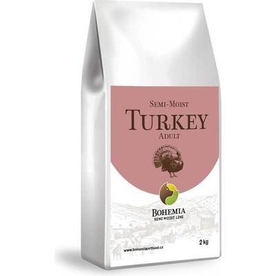 Bohemia Semi Moist Adult Turkey 2kg