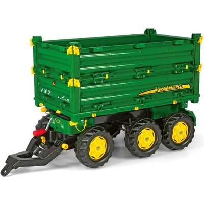Rolly Toys Príves Multi Trailer John Deere trojnápravový
