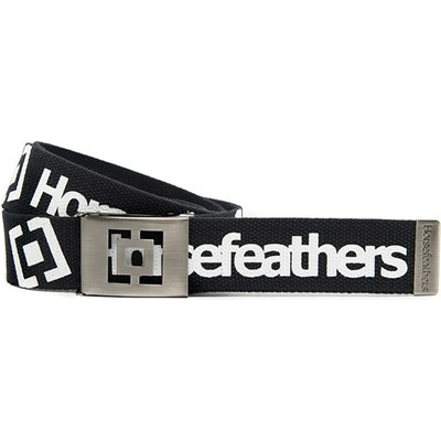 Horsefeathers pásek Idol black/white