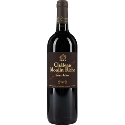 Chateau Leoville Poyferre Chateau Moulin Riche 2019 Červené 14,5% 0,75 l (holá láhev)