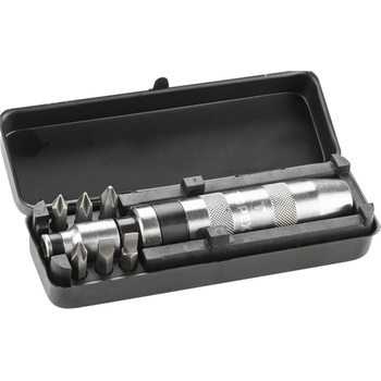 Topex Skrutkovač úderový Impact+bity sada, 7 ks 39D556