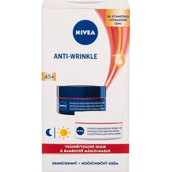 Nivea zpevňující denní krém proti vráskám 45+ (Anti-Wrinkle + Firming) 50 ml