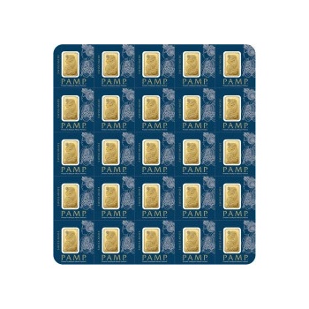 PAMP Fortuna Multigram zlaté tehličky 25 x 1 g