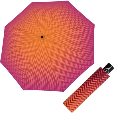 Doppler Fiber Magic Strong berry deštník dámský plně automatický červený