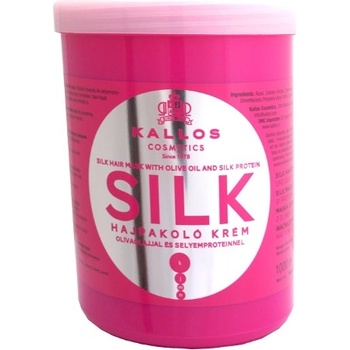 Kallos Silky Hair Mask maska na vlasy 1000 ml