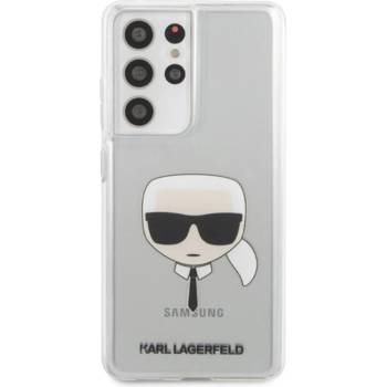 Image 1 of KARL LAGERFELD Гръб Karl Lagerfeld Choupette Eats Cover за Samsung Galaxy S21 Ultra - Прозрачен