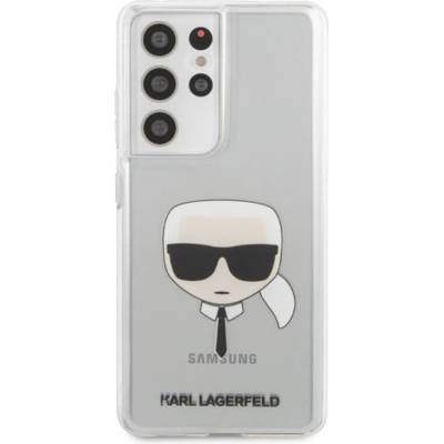 KARL LAGERFELD Гръб Karl Lagerfeld Choupette Eats Cover за Samsung Galaxy S21 Ultra - Прозрачен