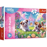 Trefl Детски пъзел Trefl от 30 части - Свят, пълен с усмивки (18319) - baby