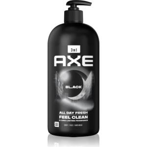 AXE Black душ-гел за лице, тяло и коса 900ml