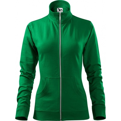 Malfini Trendy Zipper dámská mikina 411 středně zelená