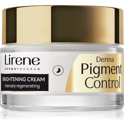 Lirene Derma Pigment Control Brightening Night Cream озаряващ нощен крем за кожа с хиперпигментация 50ml