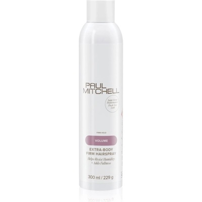 Paul Mitchell Volume Extra-Body Firm Hairspray лак за коса със силна фиксация за обем и блясък 300ml