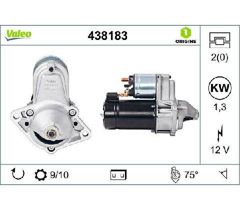 Startér VALEO 438183