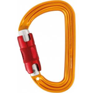 Petzl Заключващ се карабинер Petzl SMD Twist-Lock Locking carabiner - Yellow - размер With locking system (340-0004-0111)