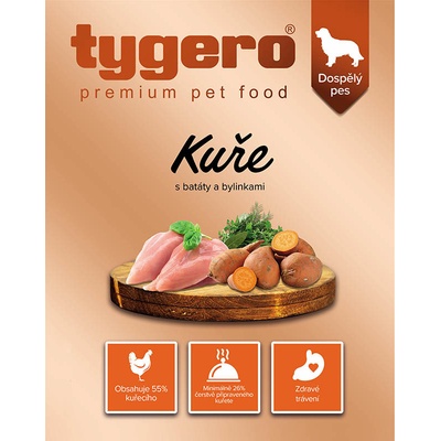TYGERO 50 Adult střední plemeno kuřecí 2 kg
