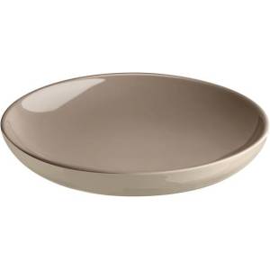 Emile henry (Франция) Керамична чиния emile henry salad plate салатена - цвят сиво-бежов и екрю (eh 8920-g9)