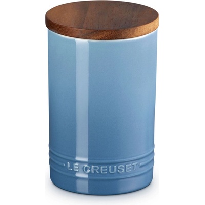 Le Creuset Кухненски буркан за съхранение SIGNATURE 770 мл, CHAMBRAY, керамика с глазура, Le Creuset (LECR70819774340099)