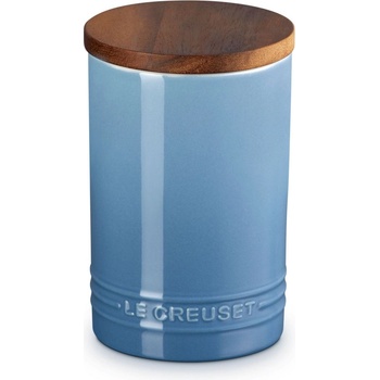 Le Creuset Кухненски буркан за съхранение SIGNATURE 770 мл, CHAMBRAY, керамика с глазура, Le Creuset (LECR70819774340099)