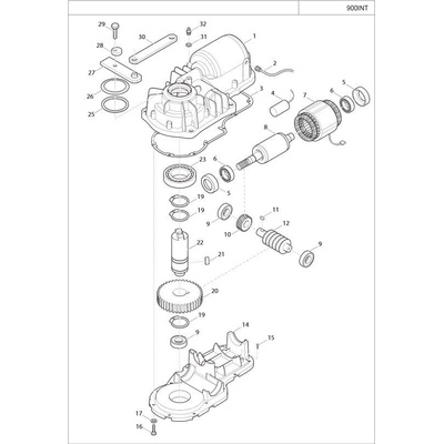 470S9050H606 stator pro pohon UNDER