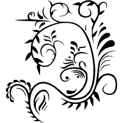 Artemiss Kvetina ornament plastová šablóna G 29 cm x 29 cm