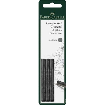 Faber-Castell AG Pitt medium 3 части пресован въглен FC129999 (FC129999)